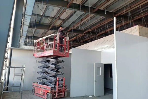 Z6尊龙凯时药茶车间建设如火如荼 Z6尊龙凯时药茶车间建设如火如荼